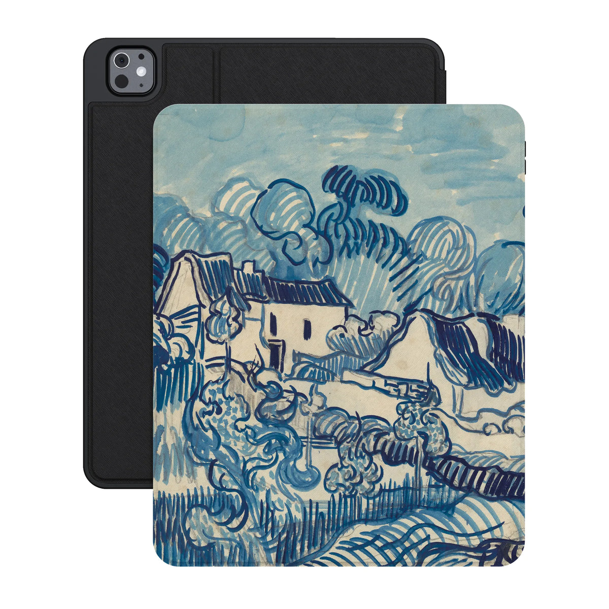 Van Gogh | Landscape With Houses iPad Case