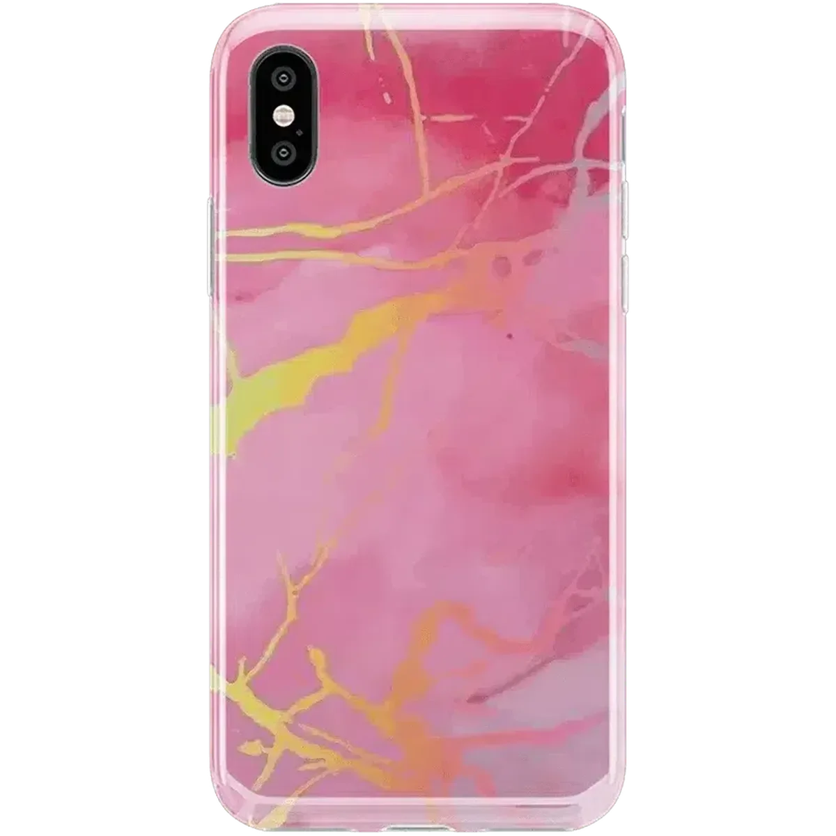 You're the Cutest | Pink Marble Holo Case