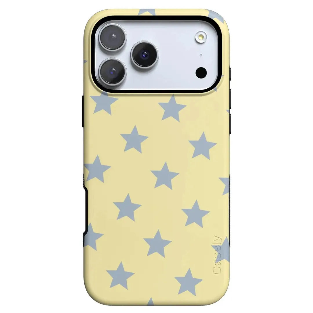 Shine Bright | Butter Yellow Stars Case