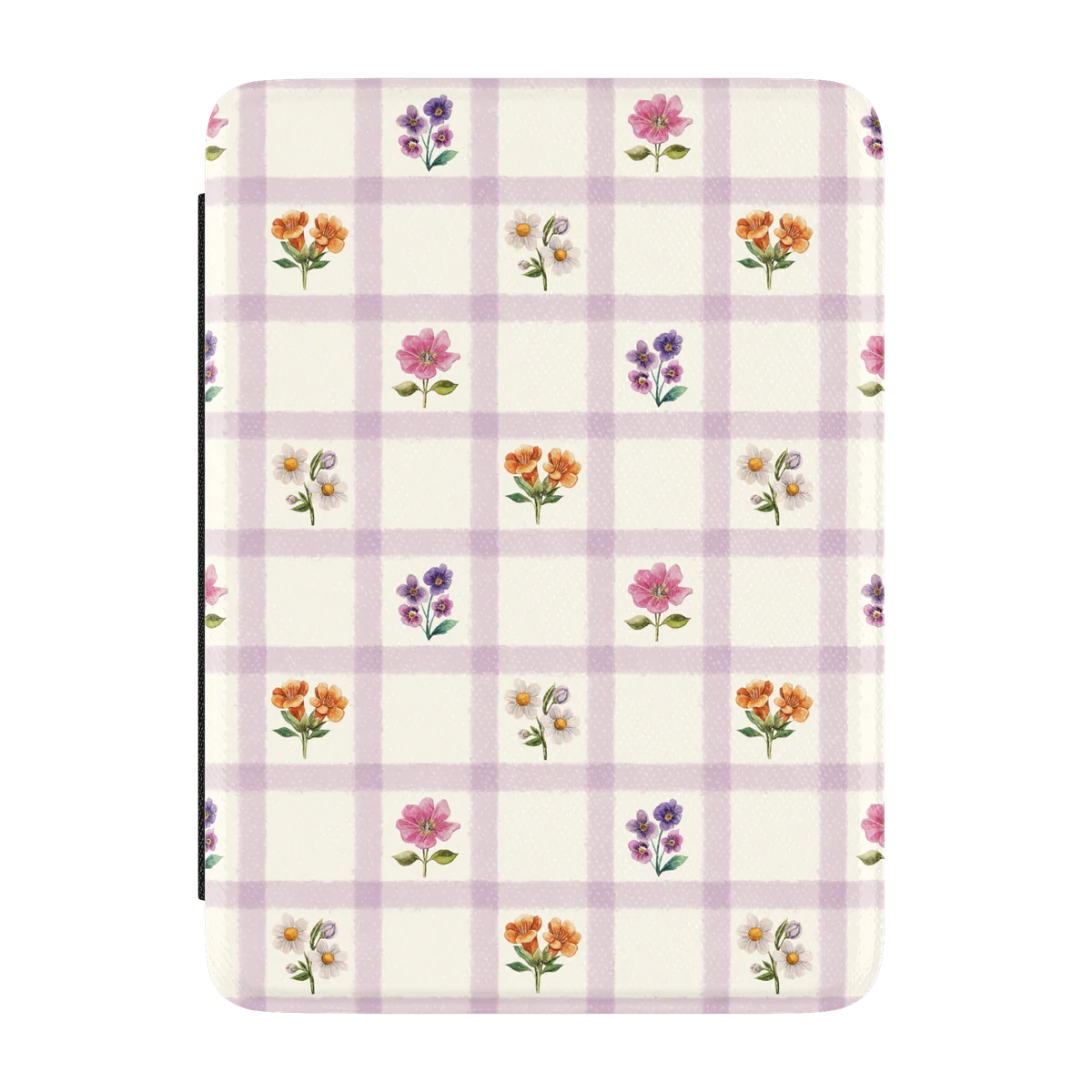 Meadow Check | Floral Gingham Kindle Case