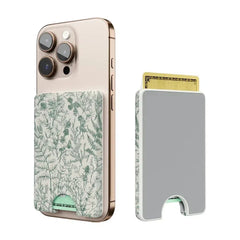 Sage Garden | Green Floral MagWallet