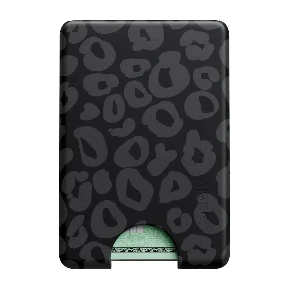 Into the Wild | Black Leopard MagWallet