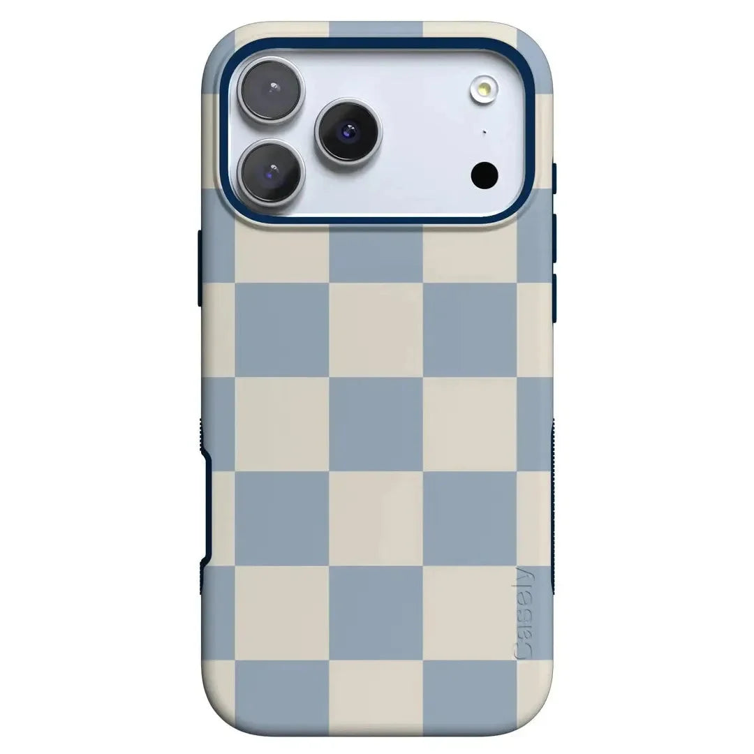 Fit Check | Light Blue Checkerboard Case