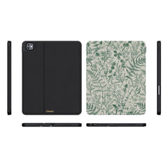 Sage Garden | Green Floral iPad Case