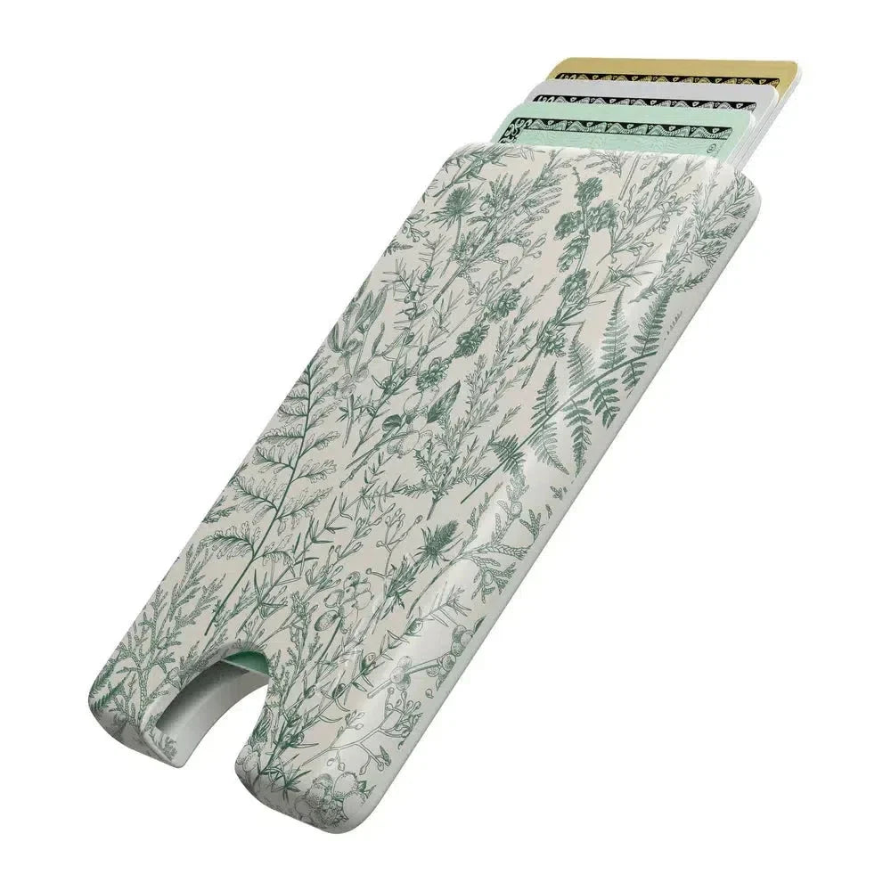 Sage Garden | Green Floral MagWallet